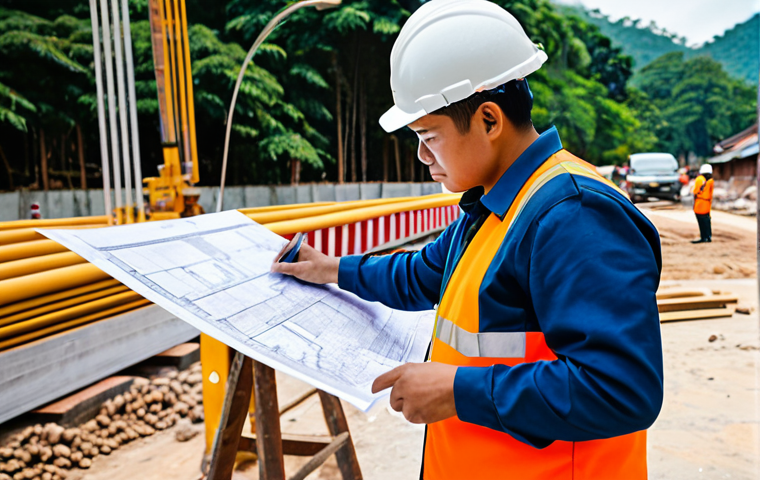 생물학자 학술지 논문 투고 절차 - **Subject:** A confident Thai businesswoman, fully clothed in a modern, tailored suit, standing in f...