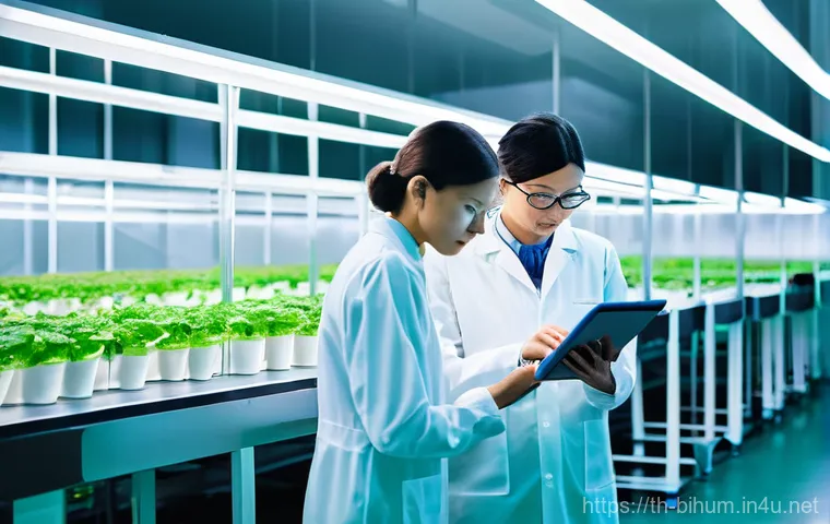 생물학자 창의적 문제 해결 능력 - **AI as the Biologist's Trusted Ally:**
    "A brilliant female biologist, wearing a crisp white lab...