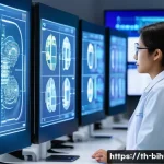 생물학자 생명과학 직업군의 변화 - **AI-Powered Precision Medicine Lab:**
    "A diverse team of male and female scientists, including ...