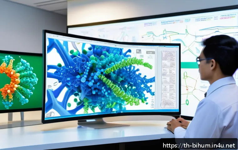 생물학자 생물학적 데이터 분석 도구 관련 이미지 1